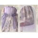 Cyans Qing Oil Painting Blooming Shade Short and Long One Piece(Leftovers/Full Payment Without Shipping)